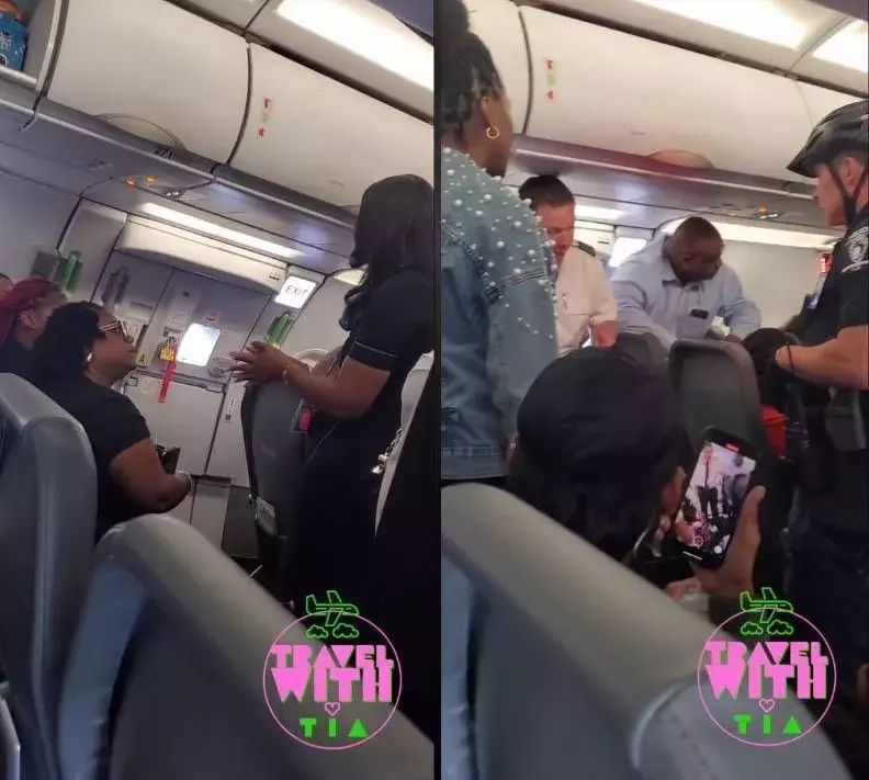 【视频】搭逃生道机位拒守规矩 妇女与空服员大吵下场惨了